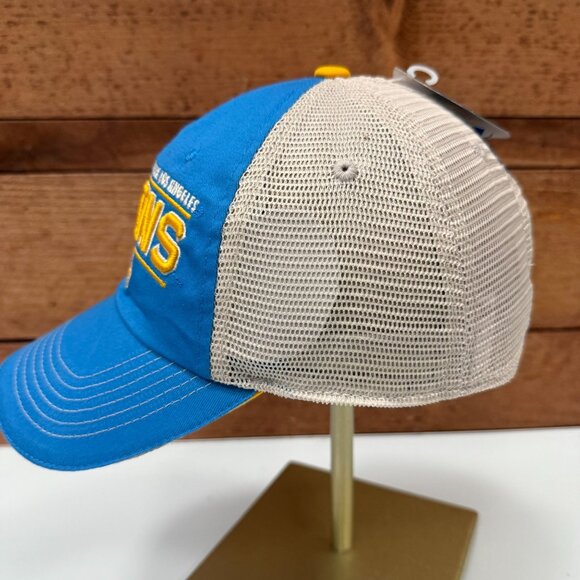 UCLA BRUINS One Size Snap Back Cap Hat Mesh Back Embroidered Captivating NWT - Picture 5 of 11